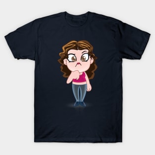 beautiful girls - cartoon character for young girls (choose your twin) T-Shirt